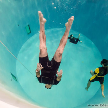 30.12.2018 – Trening freedivingu w 7 metrowej tubie