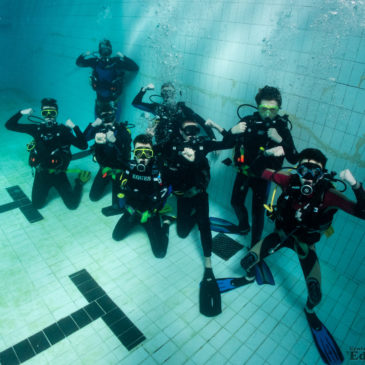 29.02.2020 – Zajęcia basenowe podstawowego kursu nurkowania