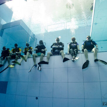 8.11.2022 – Klubowe nurkowanie w Deepspot, basenie o gł.45 metrów