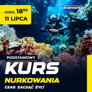 11.07.2025 – Kurs Nurkowania w Bielsku-Białej! Piękny podwodny świat czeka aż go odkryjesz!