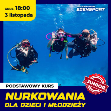 3.11.2025 – Kurs nurkowania dla dzieci 10-15 lat – Bielsko-Biała