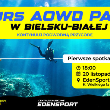 20.11.2025 – Drugi stopień płetwonurka – AOWD